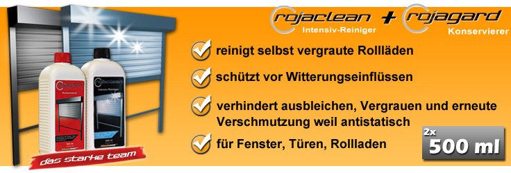 rojagard rojaclean bundle spitzen reiniger und konservierer