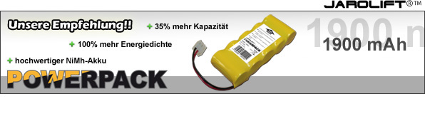 JAROLIFT®™ Akku Ersatzakku für Somfy und Bosch