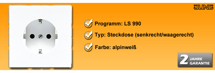 Steckdose LS 990 (LS 520 WW)