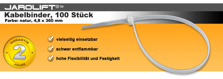 JAROLIFT®™ Kabelbinder