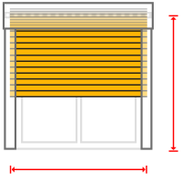 Rollladenbehang