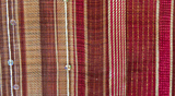 Pailletten rot/gold