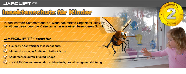 Insektenschutz Kinder