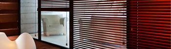 VICTORIA M Innenjalousie Lamellenvorhang Holz für Türen und Fenster