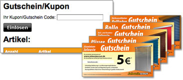 Jalousiescout Gutschein